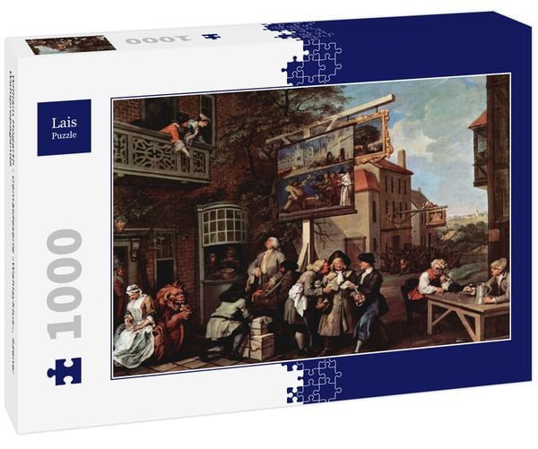 Produktbild: Lais Puzzle William Hogarth - Gem&auml;ldeserie &raquo;Wahlzyklus&laquo;, Szene: Wahlpropaganda 1000 Teile
