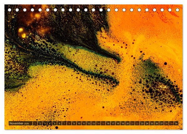 Produktbild: Fotografische Malereien (Tischkalender 2026 DIN A5 quer), CALVENDO Monatskalender