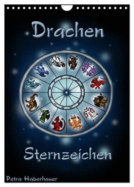 Produktbild: Drachen-Sternzeichen (Wandkalender 2026 DIN A4 hoch), CALVENDO Monatskalender