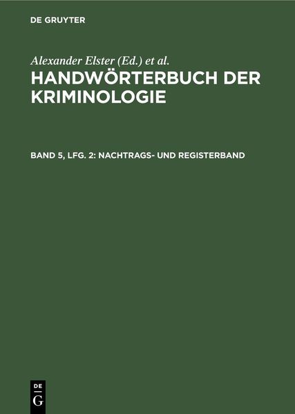 Produktbild: Nachtrags- und Registerband