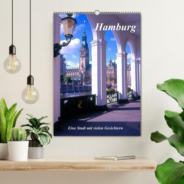 Produktbild: Hamburg - Eine Stadt mit vielen Gesichtern (Wandkalender 2026 DIN A2 hoch), CALVENDO Monatskalender