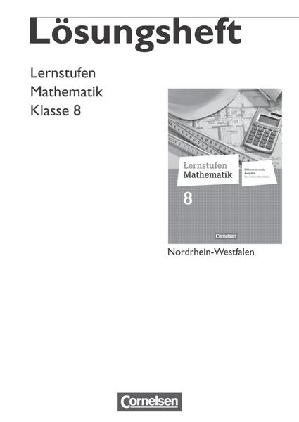 Produktbild: Lernstufen Mathematik - Differenzierende Ausgabe Nordrhein-Westfalen - 8. Schuljahr