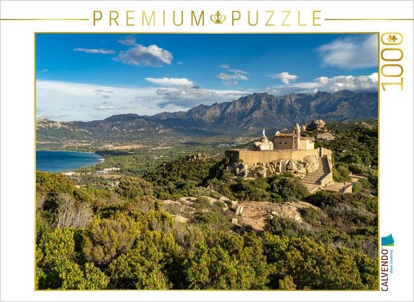 CALVENDO Puzzle Calvi, Korsika | 1000 Teile Lege-Größe 64x48cm Foto-Puzzle für glückliche Stunden