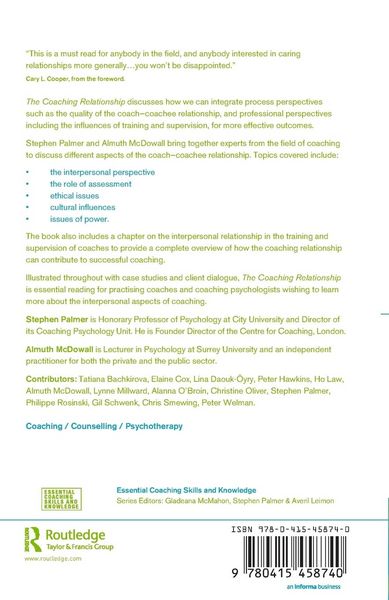 Produktbild: The Coaching Relationship