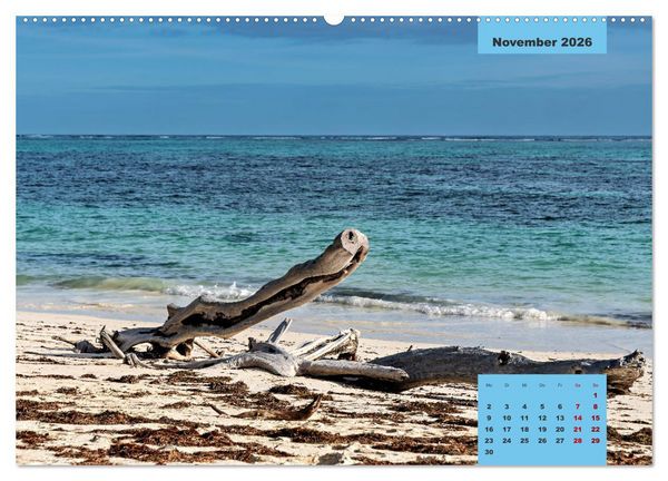 Produktbild: Ein Paradies aus Sand und Meer (Wandkalender 2026 DIN A2 quer), CALVENDO Monatskalender