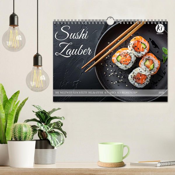 Produktbild: Sushi Zauber (Wandkalender 2026 DIN A4 quer), CALVENDO Monatskalender
