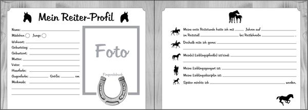 Produktbild: Mein Reiter-Tagebuch - F&uuml;r alle Erlebnisse und Erinnerungen aus dem Reitstall