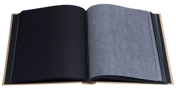 Produktbild: Fotoalbum, 60 Seiten schwarz, 29x32 cm, OfficeByMe