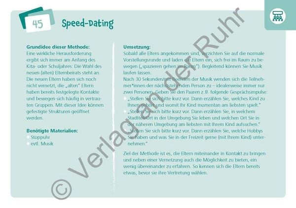 Produktbild: Erziehungspartnerschaft im Dialog &ndash; 50 kreative Methoden f&uuml;r Elterngespr&auml;che