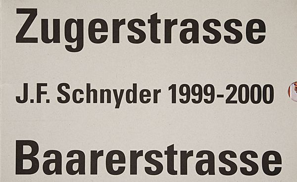 Produktbild: Zuger-Baarerstrasse 99/2000