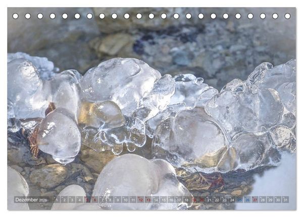 Produktbild: Garmisch Partenkirchen Land - Wasser und Berge sind Leben (Tischkalender 2026 DIN A5 quer), CALVENDO Monatskalender