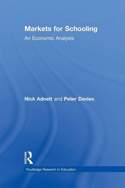 Produktbild: Adnett, N: Markets for Schooling