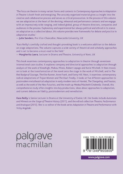 Produktbild: Contemporary Approaches to Adaptation in Theatre