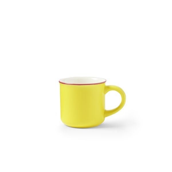 Espressotasse Emaillelook 'Gelb'