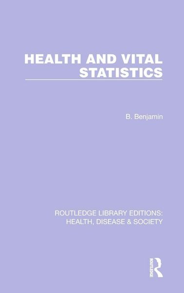 Produktbild: Health and Vital Statistics