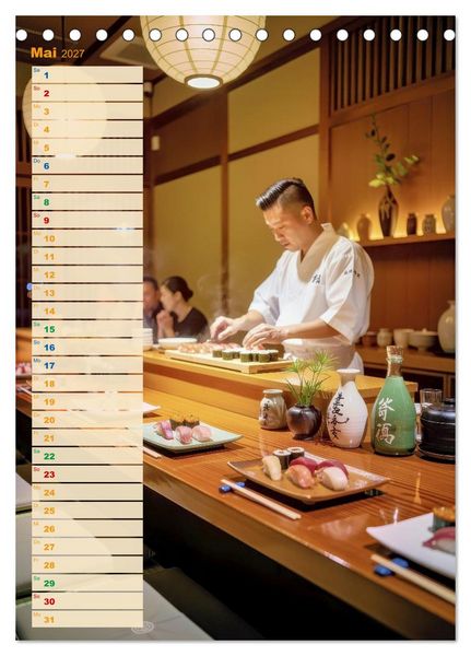 Produktbild: Japanische Lebensart (Tischkalender 2027 DIN A5 hoch), CALVENDO Monatskalender