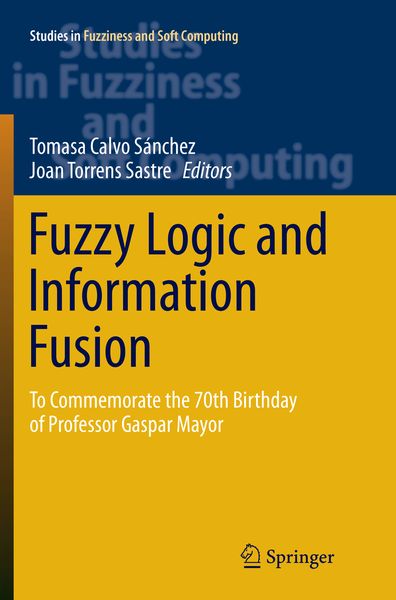Produktbild: Fuzzy Logic and Information Fusion
