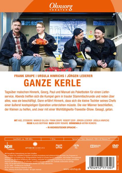 Produktbild: Ohnsorg Theater - Ganze Kerle