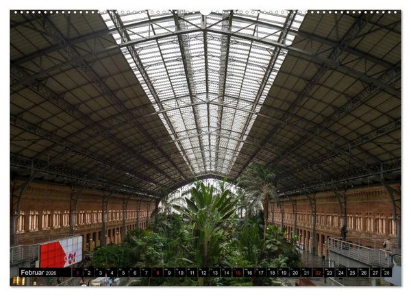 Produktbild: Metropole Madrid (hochwertiger Premium Wandkalender 2026 DIN A2 quer), Kunstdruck in Hochglanz