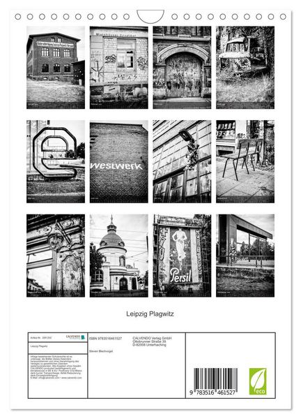 Produktbild: Leipzig Plagwitz (Wandkalender 2026 DIN A4 hoch), CALVENDO Monatskalender