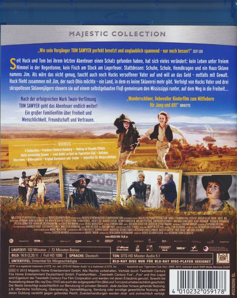 Produktbild: Die Abenteuer des Huck Finn