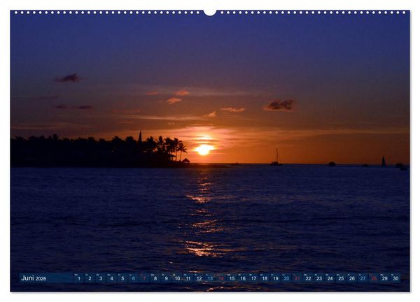 Produktbild: Florida Spots II (Wandkalender 2026 DIN A2 quer), CALVENDO Monatskalender