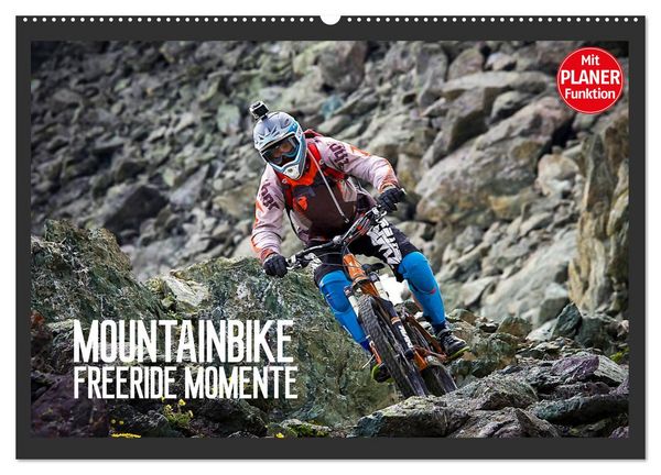 Produktbild: Mountainbike Freeride Momente (Wandkalender 2026 DIN A2 quer), CALVENDO Monatskalender