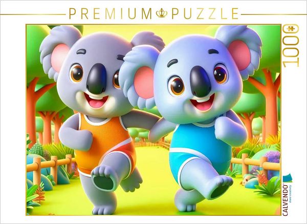 Produktbild: CALVENDO Puzzle Ein Motiv aus dem Kalender Kunterbunte Kindertr&auml;ume | 1000 Teile Lege-Gr&ouml;&szlig;e 64x48cm Foto-Puzzle f&uuml;r gl&uuml;ckliche Stunden