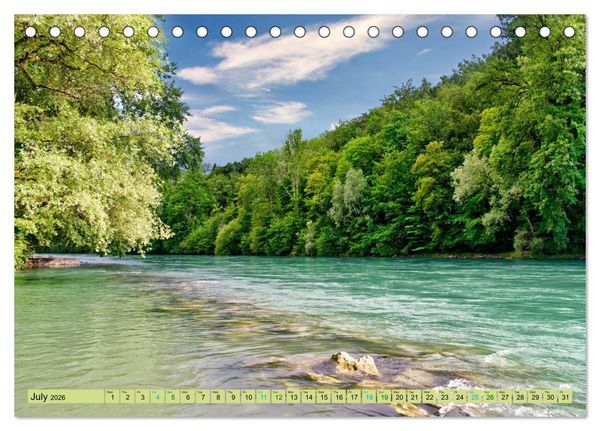 Produktbild: Amazing Berne - Switzerland (Desk Calendar 2026 DIN A5 landscape), CALVENDO 12 Month DeskCalendar