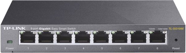 TP-LINK TL-SG108E Netzwerk Switch 8 Port 1 GBit/s