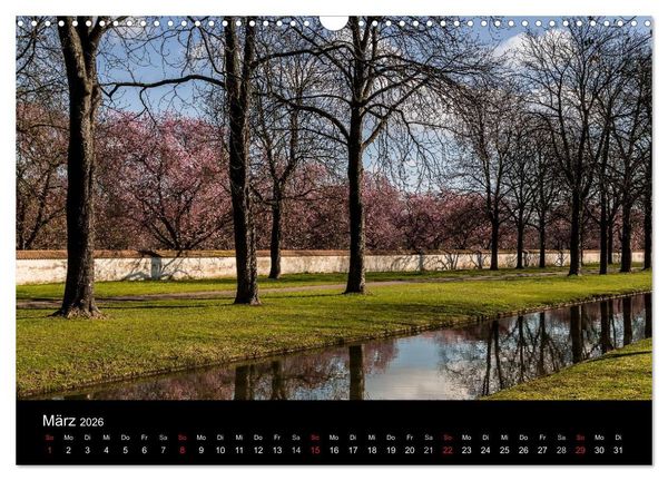 Produktbild: Schwetzingen - Ein Spaziergang durch die Perle der Kurpfalz (Wandkalender 2026 DIN A3 quer), CALVENDO Monatskalender