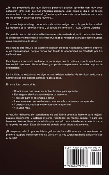 Produktbild: T&eacute;cnicas de Estudio para Flojos