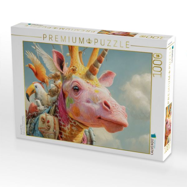 Produktbild: CALVENDO Puzzle Humorvolle Tiere | 1000 Teile Lege-Gr&ouml;&szlig;e 64x48cm Foto-Puzzle f&uuml;r gl&uuml;ckliche Stunden