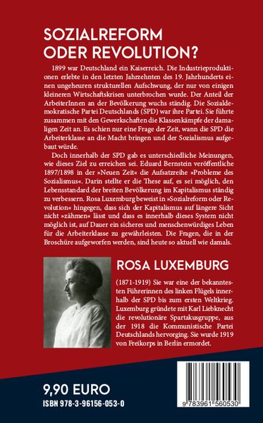 Produktbild: Sozialreform oder Revolution?
