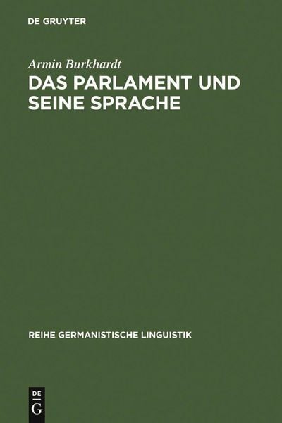 Produktbild: Das Parlament und seine Sprache