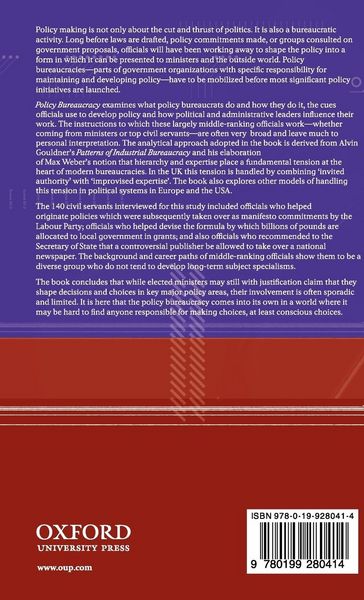 Produktbild: Policy Bureaucracy