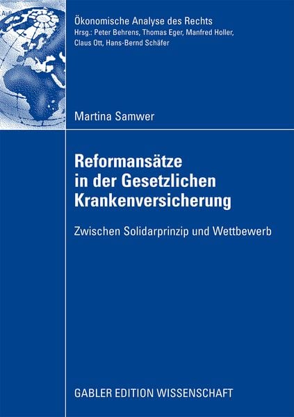 Produktbild: Reformans&auml;tze in der Gesetzlichen Krankenversicherung