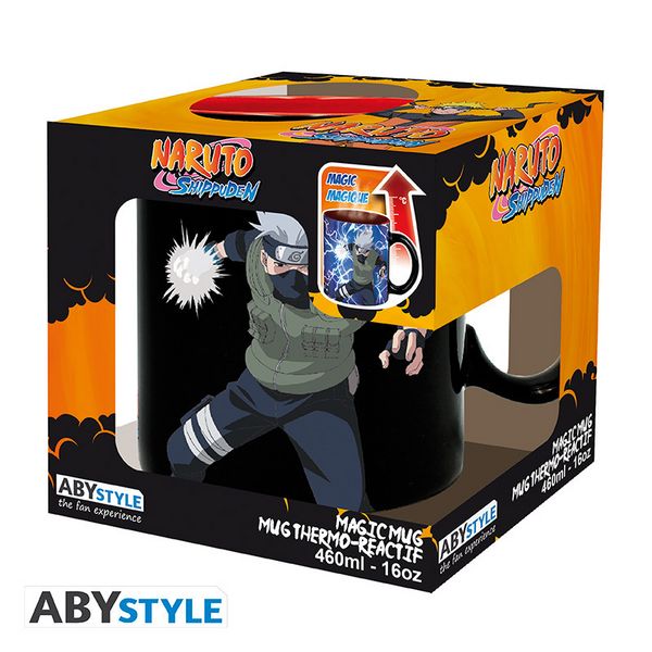 Produktbild: NARUTO SHIPPUDEN - Mug HeatChange -460ml- Kakashi/Itachi -cardboard