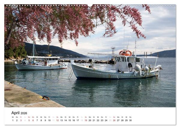 Produktbild: Al&oacute;nnisos, Ski&aacute;thos, Sk&oacute;pelos (hochwertiger Premium Wandkalender 2026 DIN A2 quer), Kunstdruck in Hochglanz