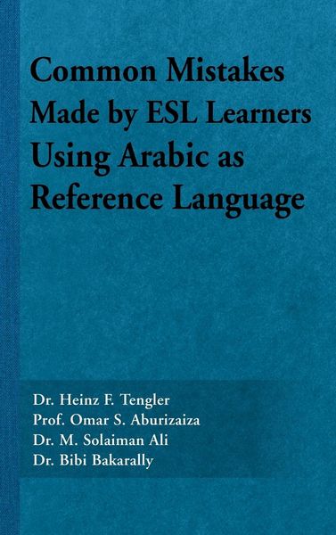 Produktbild: Common Mistakes Made by ESL Learners Using Arabic as Reference Language