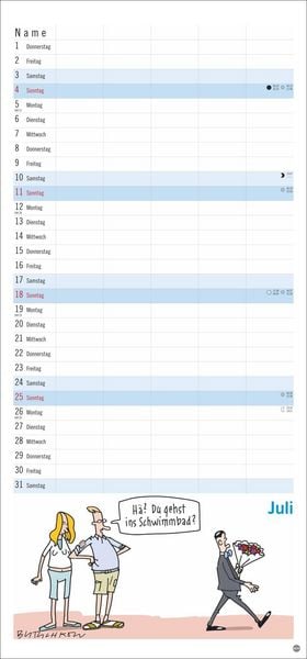 Produktbild: Peter Butschkow: Familienplaner 2027