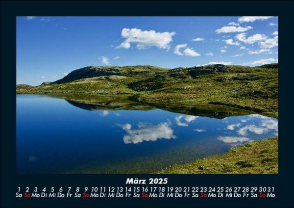 Produktbild: Berglandschaften 2025 Fotokalender DIN A5