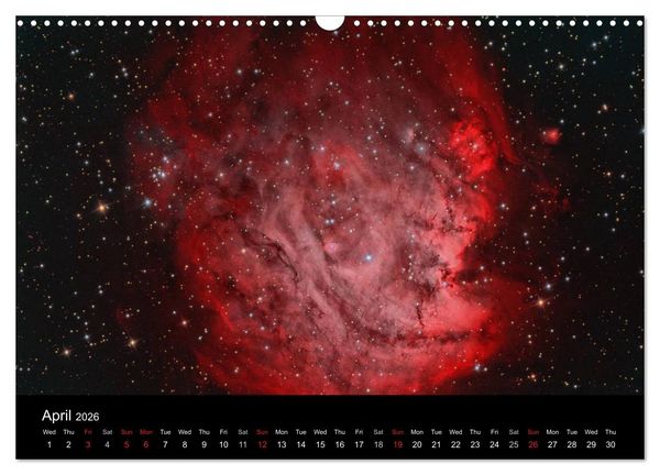 Produktbild: Deepsky (Wall Calendar 2026 DIN A3 landscape), CALVENDO 12 Month Wall Calendar