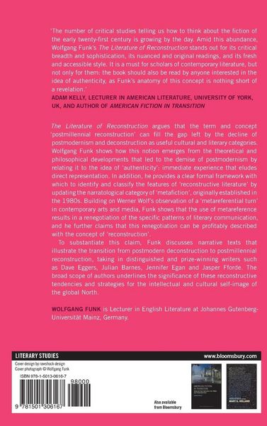 Produktbild: The Literature of Reconstruction
