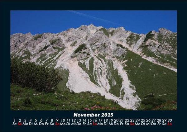 Produktbild: Bergige Welten 2025 Fotokalender DIN A5