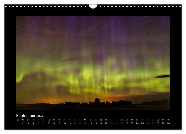Produktbild: Finnland - Nordische Farbenspiele (Wandkalender 2026 DIN A3 quer), CALVENDO Monatskalender