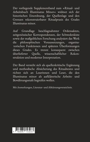 Produktbild: Illuminatus Minor - Philosophie, Quellen und Rekonstruktionen