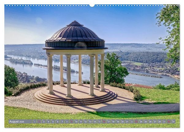 Produktbild: R&uuml;desheim - Rhein, Riesling, Romantik (Wandkalender 2026 DIN A2 quer), CALVENDO Monatskalender