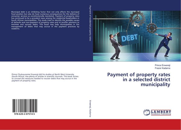 Produktbild: Payment of property rates in a selected district municipality