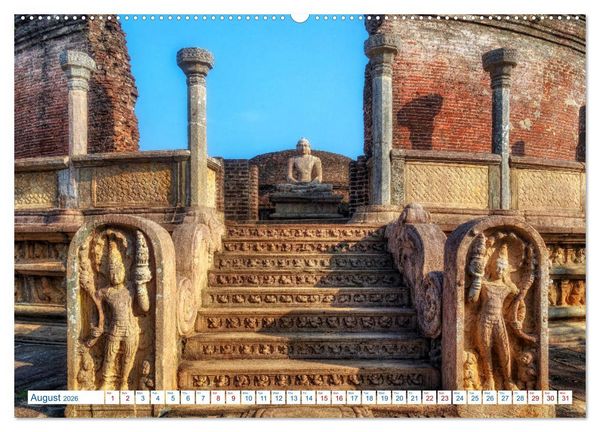 Produktbild: Sri Lanka (High Quality Premium Wall Calendar 2026 DIN A2 landscape),CALVENDO 12 Month Wall Calendar